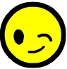 Emoji clindoeil