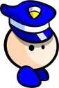 Emoji policier
