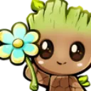 Emoji GrootFleur