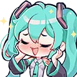Emoji MikuFlush