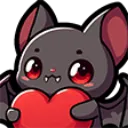 Emoji 1Bat_love