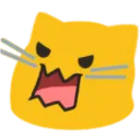 Emoji BlobCatAngry