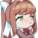 Emoji 1644_MonikaThinking