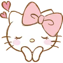 Emoji nekocore23_hellokitty