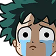 Emoji deku_cry