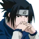 Emoji zanimeSasukethink