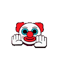 Emoji clown_pin