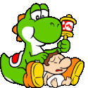 Emoji 2488mariobrosyoshibabymario