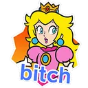 Emoji 8643peachbitch