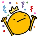 Emoji yippee