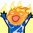 Emoji TheHumanTorch