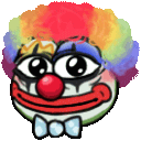 Emoji pepe_clownblink