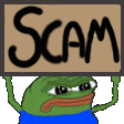 Emoji pepefrogscam