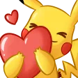 Emoji pikachu_love