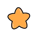 Emoji orange_star