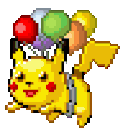 Emoji pikatchu_ballons
