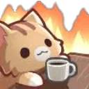 Emoji cat_fire