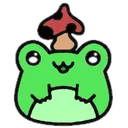 Emoji frog