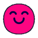 Emoji 71127pinkhappyemojiz