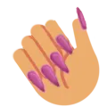 Emoji pinknails