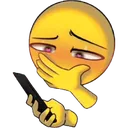 Emoji Inloveorshockedemoji