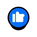 Emoji Poucebleu