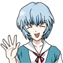 Emoji Rei_Hey