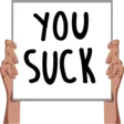 Emoji YouSuckSign
