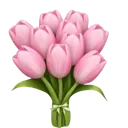 Emoji 13054pinkflowers