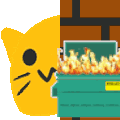 Emoji blobfire
