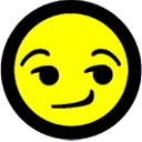 Emoji ModerneSmirk_