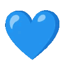 Emoji blue_heart