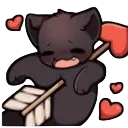 Emoji Cat_love