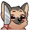 Emoji Dog_kniff