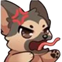 Emoji Dog_rage