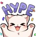 Emoji Cat_hype