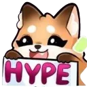 Emoji Fox_hype