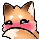 Emoji Fox_shy