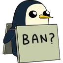 Emoji penguin_BAN