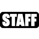 Emoji staffrolewordtext