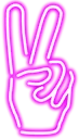 Emoji neonpeace