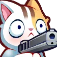 Emoji cat_gun