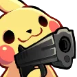 Emoji pikachu_gun1