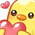 Emoji chicken_heart