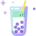 Emoji Aesthetic_Lavender_Boba