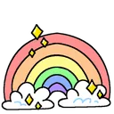 Emoji aestheticrainbow
