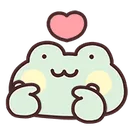 Emoji 9786frogfingerhearts