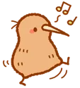 Emoji kiwi_danse