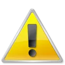Emoji warning