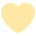 Emoji yellowpastelhear